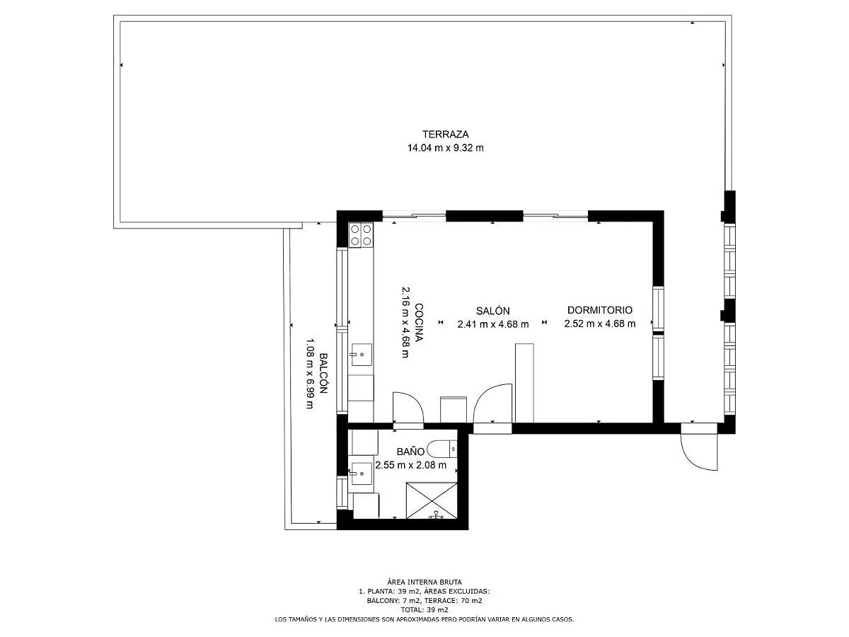 דירה קיאו סלבאחה Amazing View Penthouse Studio Huge Private Terrace